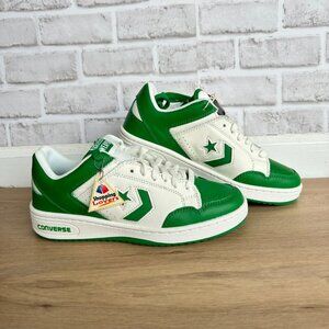 ⭐Converse Weapon OX Low Green White Sz 10 Women's Shoes Sneakers A11957C